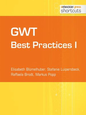 cover image of GWT Best Practices I